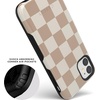 image:imageCasely iPhone 11 Case  Vida y Muerte  Frida Kahlo Dotted Skull  Bold Protective DesignFit Check  Neutral Checkerboard