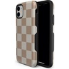image:imageCasely iPhone 11 Case  Vida y Muerte  Frida Kahlo Dotted Skull  Bold Protective DesignFit Check  Neutral Checkerboard