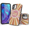 image:imageCasely iPhone 11 Case  Vida y Muerte  Frida Kahlo Dotted Skull  Bold Protective DesignYoure Dope  Retro Colorblock