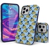 image:imageCasely iPhone 11 Pro Case  Scribble Me that  Crayola Rainbow Pencil  Bold Protective DesignSomethings Fishy Navy Blue  Yellow Fish