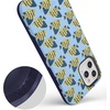 image:imageCasely iPhone 11 Pro Case  Scribble Me that  Crayola Rainbow Pencil  Bold Protective DesignSomethings Fishy Navy Blue  Yellow Fish