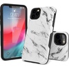 image:imageCasely iPhone 11 Pro Case  Scribble Me that  Crayola Rainbow Pencil  Bold Protective DesignWhite Marble