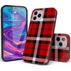 image:imageCasely iPhone 11 Pro Max Case  Scribble Me that  Crayola Rainbow Pencil  Classic Ultra Slim DesignAs if Red Plaid