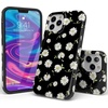 image:imageCasely iPhone 11 Pro Max Case  Scribble Me that  Crayola Rainbow Pencil  Classic Ultra Slim DesignDaisy Daydream Black Floral