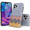 image:imageCasely iPhone 11 Pro Max Case  Scribble Me that  Crayola Rainbow Pencil  Classic Ultra Slim DesignHigh Tide Layered Ocean Waves