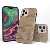 image:imageCasely iPhone 11 Pro Max Case  Scribble Me that  Crayola Rainbow Pencil  Classic Ultra Slim DesignMocha Ripple  Brown Waves