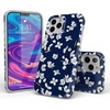image:imageCasely iPhone 11 Pro Max Case  Scribble Me that  Crayola Rainbow Pencil  Classic Ultra Slim DesignNavy Cherry Blossom Floral