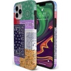 image:imageCasely iPhone 11 Pro Max Case  Scribble Me that  Crayola Rainbow Pencil  Classic Ultra Slim DesignSwatch It Up  Patchwork Bandana