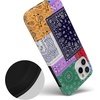 image:imageCasely iPhone 11 Pro Max Case  Scribble Me that  Crayola Rainbow Pencil  Classic Ultra Slim DesignSwatch It Up  Patchwork Bandana