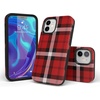 image:imageCasely iPhone 12 Mini Case  Sneaky Monkeys  Frida Kahlo Jungle Floral  Bold Protective Design  Compatible with MagSafeAs if  Red Plaid