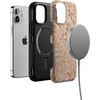 image:imageCasely iPhone 12 Mini Case  Sneaky Monkeys  Frida Kahlo Jungle Floral  Bold Protective Design  Compatible with MagSafeBeige Garden  Neutral Floral