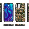 image:imageCasely iPhone 12 Mini Case  Sneaky Monkeys  Frida Kahlo Jungle Floral  Bold Protective Design  Compatible with MagSafeBook Nook  Floral Library