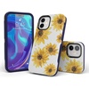 image:imageCasely iPhone 12 Mini Case  Sneaky Monkeys  Frida Kahlo Jungle Floral  Bold Protective Design  Compatible with MagSafeBright Yellow Sunflowers Floral