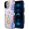 image:imageCasely iPhone 12 Mini Case  Sneaky Monkeys  Frida Kahlo Jungle Floral  Bold Protective Design  Compatible with MagSafeChateau Pups  French Dog