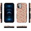 image:imageCasely iPhone 12 Mini Case  Sneaky Monkeys  Frida Kahlo Jungle Floral  Bold Protective Design  Compatible with MagSafeCherry on Top  Red Cherries