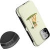 image:imageCasely iPhone 12 Mini Case  Sneaky Monkeys  Frida Kahlo Jungle Floral  Bold Protective Design  Compatible with MagSafeClubhouse  Golden on the Green