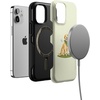 image:imageCasely iPhone 12 Mini Case  Sneaky Monkeys  Frida Kahlo Jungle Floral  Bold Protective Design  Compatible with MagSafeClubhouse  Golden on the Green