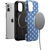 image:imageCasely iPhone 12 Mini Case  Sneaky Monkeys  Frida Kahlo Jungle Floral  Bold Protective Design  Compatible with MagSafeCoastal Blues  Denim Stars