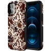 image:imageCasely iPhone 12 Mini Case  Sneaky Monkeys  Frida Kahlo Jungle Floral  Bold Protective Design  Compatible with MagSafeCowgirl Envy  Cow Print