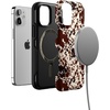 image:imageCasely iPhone 12 Mini Case  Sneaky Monkeys  Frida Kahlo Jungle Floral  Bold Protective Design  Compatible with MagSafeCowgirl Envy  Cow Print