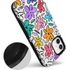 image:imageCasely iPhone 12 Mini Case  Sneaky Monkeys  Frida Kahlo Jungle Floral  Bold Protective Design  Compatible with MagSafeCrayola  Outside the Lines  Crayola Marker