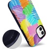 image:imageCasely iPhone 12 Mini Case  Sneaky Monkeys  Frida Kahlo Jungle Floral  Bold Protective Design  Compatible with MagSafeCrayola  Scribble Me That  Rainbow Pencil
