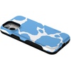 image:imageCasely iPhone 12 Mini Case  Sneaky Monkeys  Frida Kahlo Jungle Floral  Bold Protective Design  Compatible with MagSafeCurrent MOOd  Light Blue Cow Print