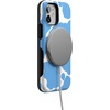 image:imageCasely iPhone 12 Mini Case  Sneaky Monkeys  Frida Kahlo Jungle Floral  Bold Protective Design  Compatible with MagSafeCurrent MOOd  Light Blue Cow Print