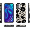image:imageCasely iPhone 12 Mini Case  Sneaky Monkeys  Frida Kahlo Jungle Floral  Bold Protective Design  Compatible with MagSafeDark Fantasy  Contrast Floral