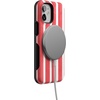 image:imageCasely iPhone 12 Mini Case  Sneaky Monkeys  Frida Kahlo Jungle Floral  Bold Protective Design  Compatible with MagSafeEast Coast Summer  Red Stripes