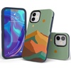 image:imageCasely iPhone 12 Mini Case  Sneaky Monkeys  Frida Kahlo Jungle Floral  Bold Protective Design  Compatible with MagSafeEndless Peaks  Colorblock Mountain