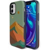 image:imageCasely iPhone 12 Mini Case  Sneaky Monkeys  Frida Kahlo Jungle Floral  Bold Protective Design  Compatible with MagSafeEndless Peaks  Colorblock Mountain