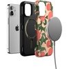 image:imageCasely iPhone 12 Mini Case  Sneaky Monkeys  Frida Kahlo Jungle Floral  Bold Protective Design  Compatible with MagSafeFeeling Peachy  Blush Vines