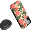 image:imageCasely iPhone 12 Mini Case  Sneaky Monkeys  Frida Kahlo Jungle Floral  Bold Protective Design  Compatible with MagSafeFeeling Peachy  Blush Vines