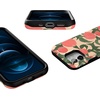 image:imageCasely iPhone 12 Mini Case  Sneaky Monkeys  Frida Kahlo Jungle Floral  Bold Protective Design  Compatible with MagSafeFeeling Peachy  Blush Vines