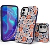 image:imageCasely iPhone 12 Mini Case  Sneaky Monkeys  Frida Kahlo Jungle Floral  Bold Protective Design  Compatible with MagSafeField of Flowers  Pastel Floral