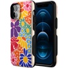 image:imageCasely iPhone 12 Mini Case  Sneaky Monkeys  Frida Kahlo Jungle Floral  Bold Protective Design  Compatible with MagSafeFlower Patch  MultiColor Floral