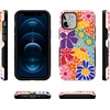 image:imageCasely iPhone 12 Mini Case  Sneaky Monkeys  Frida Kahlo Jungle Floral  Bold Protective Design  Compatible with MagSafeFlower Patch  MultiColor Floral