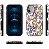 image:imageCasely iPhone 12 Mini Case  Sneaky Monkeys  Frida Kahlo Jungle Floral  Bold Protective Design  Compatible with MagSafeFree Spirit  Rainbow Butterfly