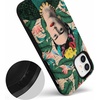 image:imageCasely iPhone 12 Mini Case  Sneaky Monkeys  Frida Kahlo Jungle Floral  Bold Protective Design  Compatible with MagSafeFrida Kahlo  Find Your Muse  Portrait Floral
