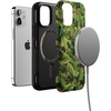 image:imageCasely iPhone 12 Mini Case  Sneaky Monkeys  Frida Kahlo Jungle Floral  Bold Protective Design  Compatible with MagSafeFrida Kahlo  Sneaky Monkeys  Jungle Floral