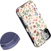 image:imageCasely iPhone 12 Mini Case  Sneaky Monkeys  Frida Kahlo Jungle Floral  Bold Protective Design  Compatible with MagSafeGarden Party  Mushroom Floral