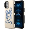 image:imageCasely iPhone 12 Mini Case  Sneaky Monkeys  Frida Kahlo Jungle Floral  Bold Protective Design  Compatible with MagSafeHeartstrings  Blue Bow