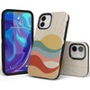image:imageCasely iPhone 12 Mini Case  Sneaky Monkeys  Frida Kahlo Jungle Floral  Bold Protective Design  Compatible with MagSafeHere Comes the Sun  Colorblock Sunset