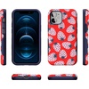 image:imageCasely iPhone 12 Mini Case  Sneaky Monkeys  Frida Kahlo Jungle Floral  Bold Protective Design  Compatible with MagSafeId Pick You  Red Strawberry