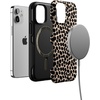 image:imageCasely iPhone 12 Mini Case  Sneaky Monkeys  Frida Kahlo Jungle Floral  Bold Protective Design  Compatible with MagSafeLost in Spots  Cheetah Print