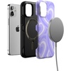 image:imageCasely iPhone 12 Mini Case  Sneaky Monkeys  Frida Kahlo Jungle Floral  Bold Protective Design  Compatible with MagSafeLove Song  Lavender Heart