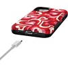 image:imageCasely iPhone 12 Mini Case  Sneaky Monkeys  Frida Kahlo Jungle Floral  Bold Protective Design  Compatible with MagSafeLove Song Remix  Ombre Hearts