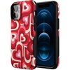 image:imageCasely iPhone 12 Mini Case  Sneaky Monkeys  Frida Kahlo Jungle Floral  Bold Protective Design  Compatible with MagSafeLove Song Remix  Ombre Hearts