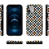 image:imageCasely iPhone 12 Mini Case  Sneaky Monkeys  Frida Kahlo Jungle Floral  Bold Protective Design  Compatible with MagSafeOld Skool  Retro Checkerboard